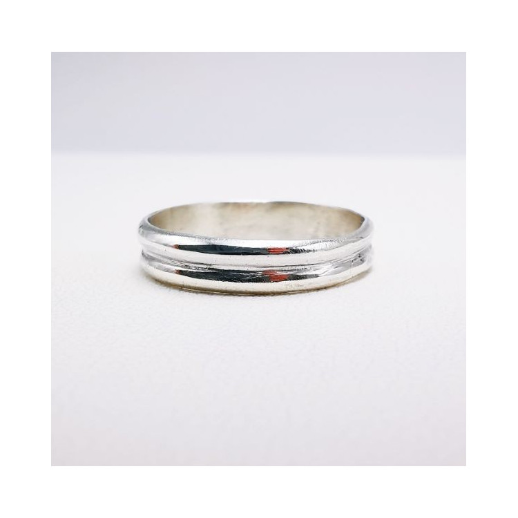 Alliance "Nous" Grand Modèle Or Blanc 750 - 18 carats