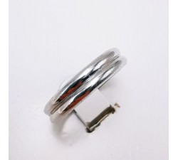 Alliance "Nous" Grand Modèle Or Blanc 750 - 18 carats