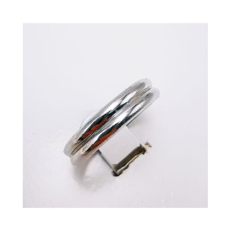 Alliance "Nous" Grand Modèle Or Blanc 750 - 18 carats