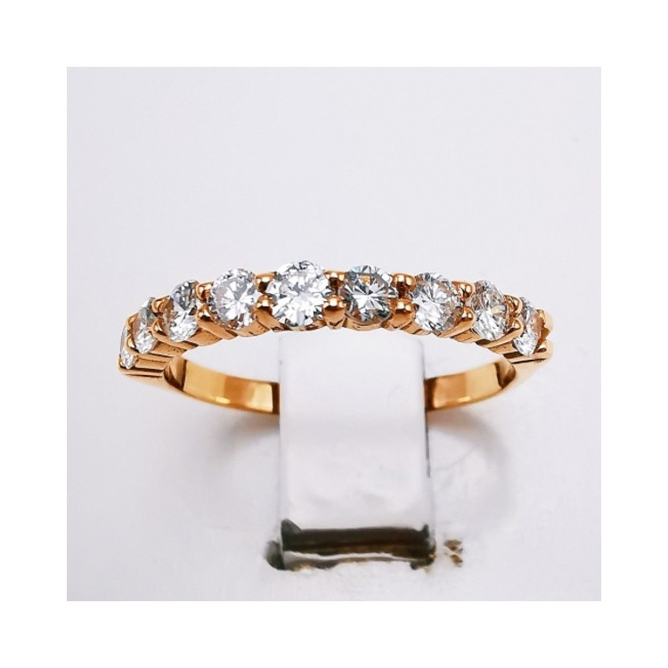 Alliance Diamants "Eclosion Eternelle" Or Rose 750 - 18 carats