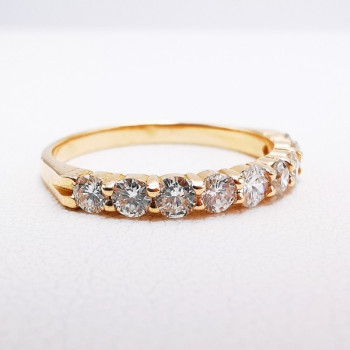 Alliance Diamants "Eclosion Eternelle" Or Rose 750 - 18 carats