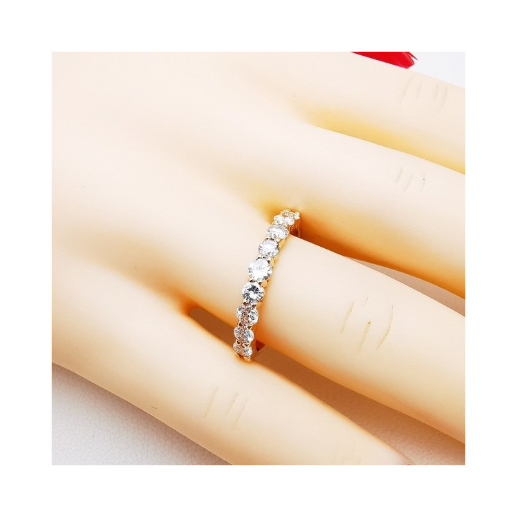 Alliance Diamants "Eclosion Eternelle" Or Rose 750 - 18 carats