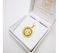 Médaille Ange Or Jaune 750 - 18 carats