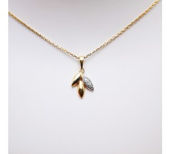 Collier Epis Diamants 3 Ors Or 750 - 18 carats
