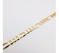 Bracelet Or 18 Carats 750/00 Maille Palmier Jaune - Femme - 689,99 €