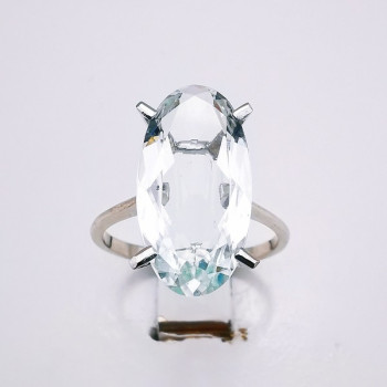 Bague Aigue Or Blanc 750 - 18 carats (Bijou d'occasion)