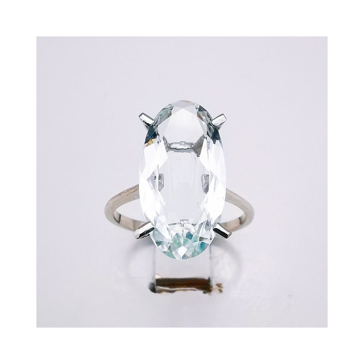 Bague Aigue Or Blanc 750 - 18 carats (Bijou d'occasion)