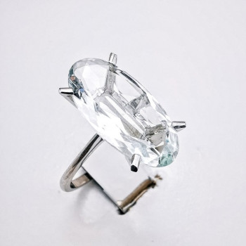 Bague Aigue Or Blanc 750 - 18 carats (Bijou d'occasion)