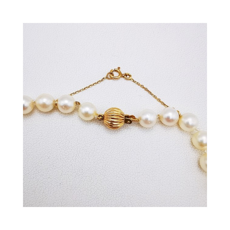 Colliers de Perles de Culture en Chute (Bijou d'occasion)