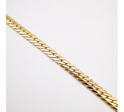Bracelet Maille Anglaise Or Jaune 750 - 18 carats