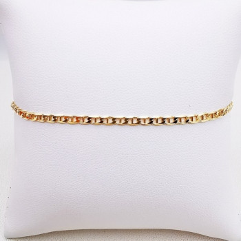 Bracelet Maille Bâton Or Jaune 750 - 18 carats