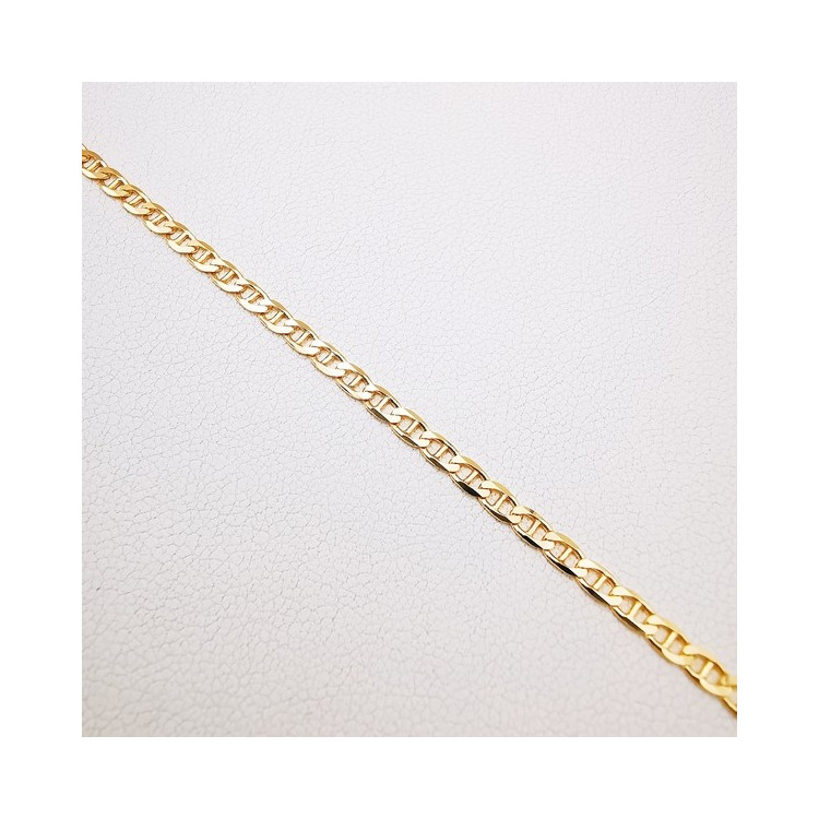 Bracelet Maille Bâton Or Jaune 750 - 18 carats