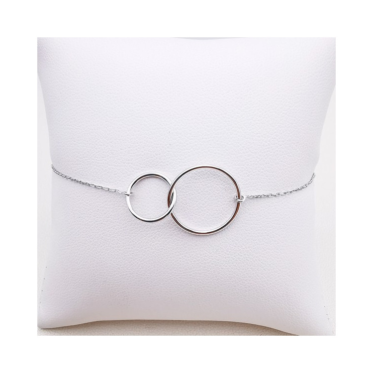 Bracelet "Aimée" Or Blanc 750 - 18 carats