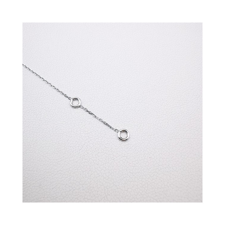 Bracelet "Aimée" Or Blanc 750 - 18 carats