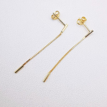 Boucles d'oreilles Plaqué or 750/000