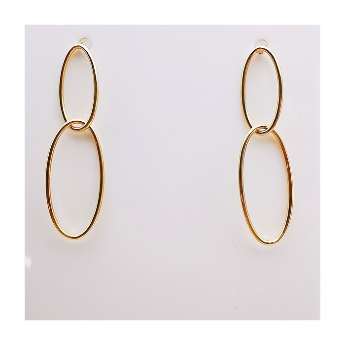 Boucles d'Oreilles "Esmée" Or Jaune 750 - 18 carats