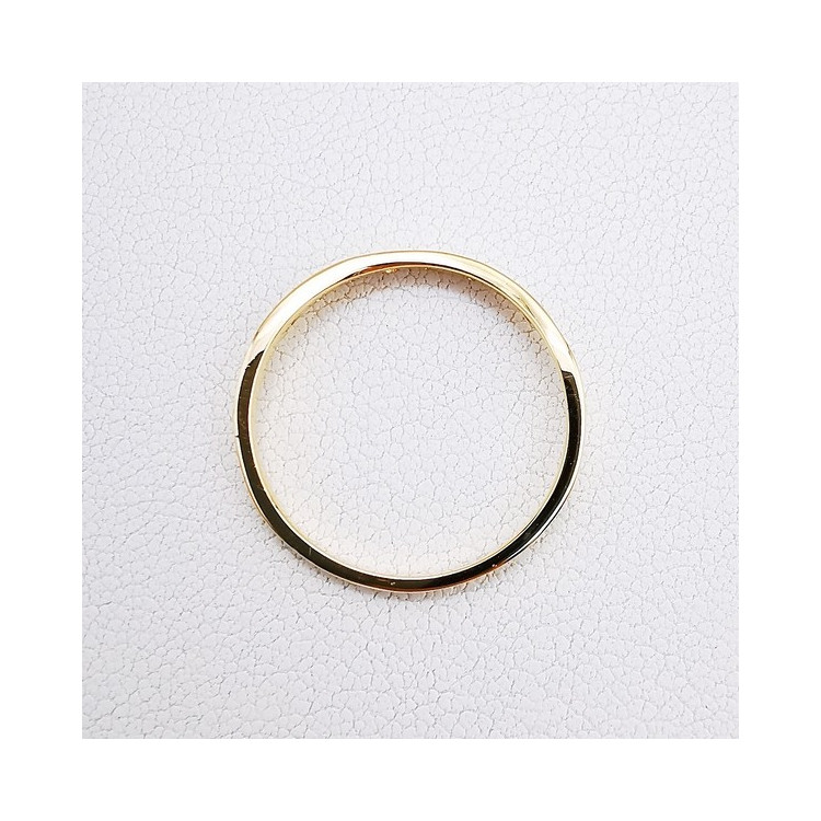 Alliance Diamants "Vague d'amour" Or Jaune 750 - 18 carats