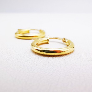 Créoles Or Jaune 750 - 18 carats Petit Modèle