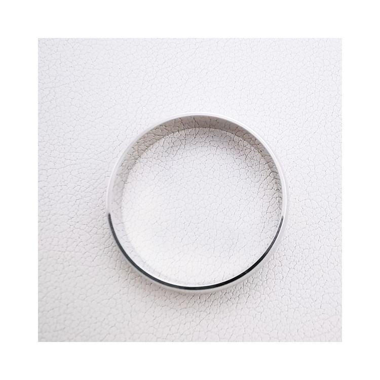 Alliance Rivoli 5 mm Or Blanc 750 - 18 carats Demi Jonc