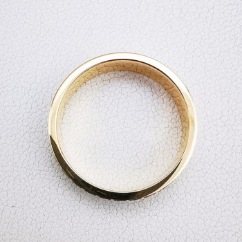 Alliance Diamantée Bicolore Jaune et Blanc Or 750 - 18 carats