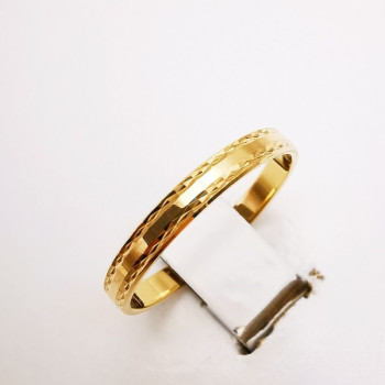 Alliance "Etincelle" Or Jaune 750 - 18 carats