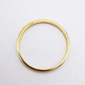 Alliance "Mila" ciselée Or Jaune 750 - 18 carats