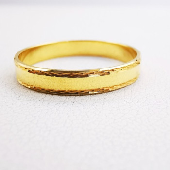 Alliance "Etincelle" 3.5 mm Or Jaune 750 - 18 carats