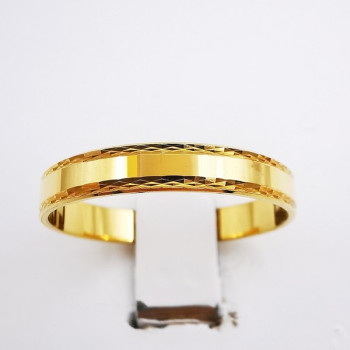 Alliance "Etincelle" 3.5 mm Or Jaune 750 - 18 carats