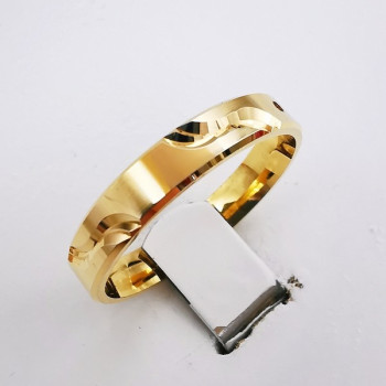 Alliance Ciselée Or Jaune 750 - 18 carats