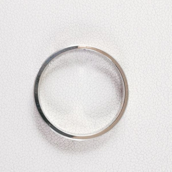 Alliance Ciselée Or Blanc 750 - 18 carats