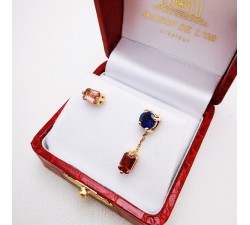 Boucles d'Oreilles "Mitaka" Or rose 750 - 18 carats