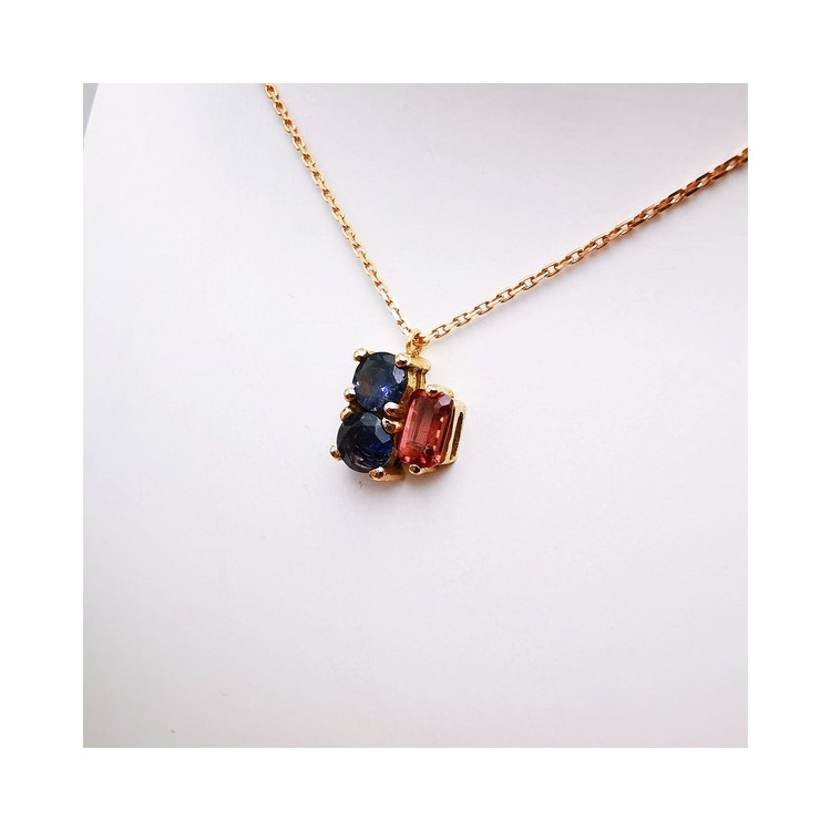 Collier "Mitaka" Or rose 750 - 18 carats