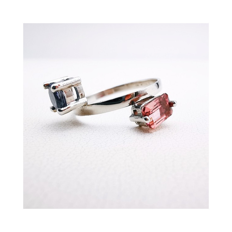 Bague "Mitaka" Or Blanc 750 - 18 carats