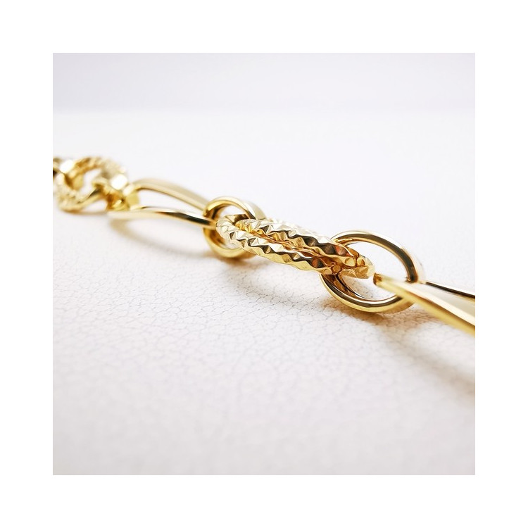 Bracelet Or Jaune 750 - 18 carats