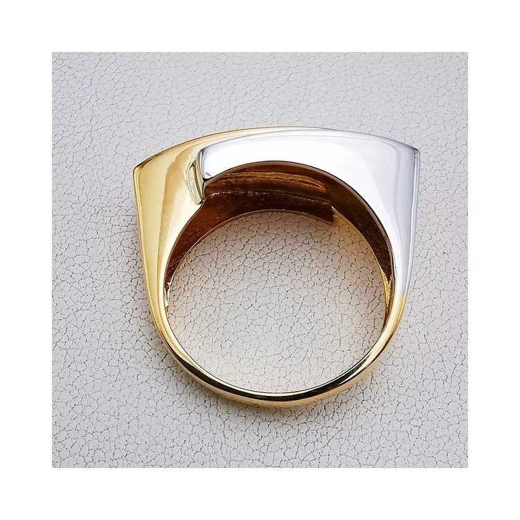 Bague Tricolore Or 750 - 18 carats