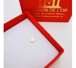 Piercing de Nez Yin Yang Or Jaune 750 - 18 carats