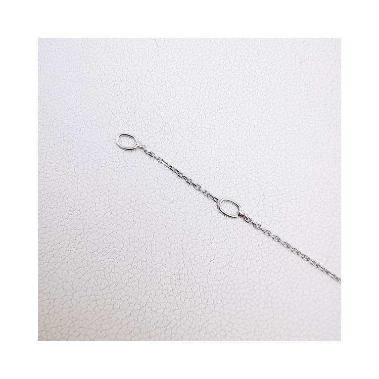 Bracelet Topaze Or blanc 750 - 18 carats