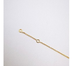 Bracelet Grenat Or Jaune750 - 18 carats