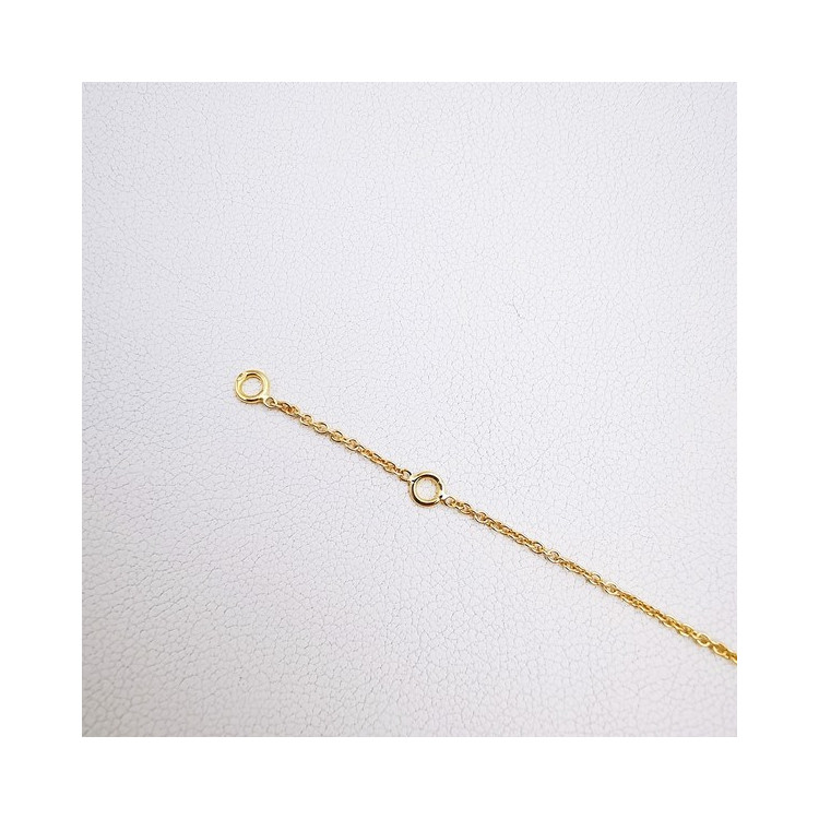Bracelet Grenat Or Jaune750 - 18 carats