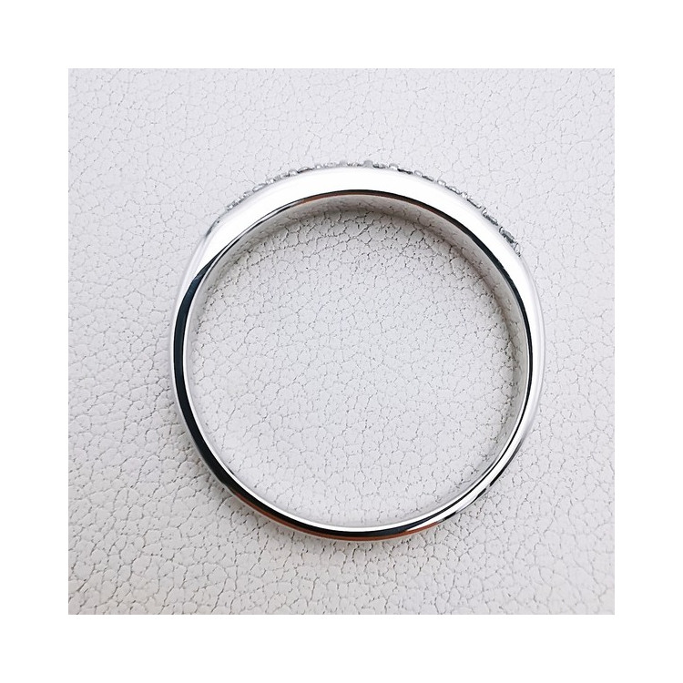 Alliance "Entre Nous Deux" Diamants Or blanc et rose 750 - 18 carats