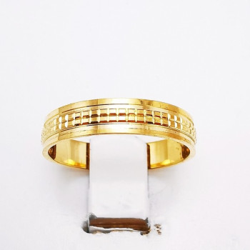 Alliance "Mosaïque" Or Jaune 750 - 18 carats