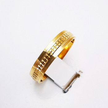 Alliance "Mosaïque" Or Jaune 750 - 18 carats