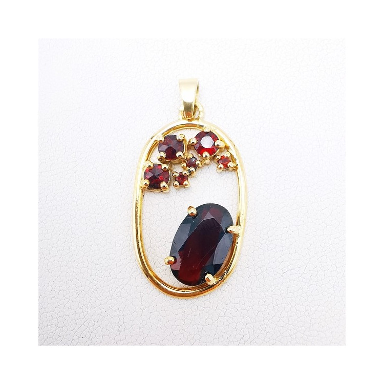 Pendentif Plaqué Or Avec Une Perle Grise élégante - Bijou Neuf Avec étiquettes