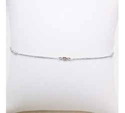 Bracelet Diamants Or Blanc 750 - 18 carats
