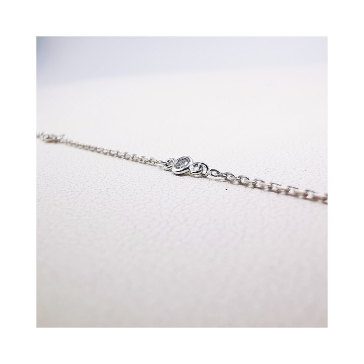 Bracelet Diamants Or Blanc 750 - 18 carats
