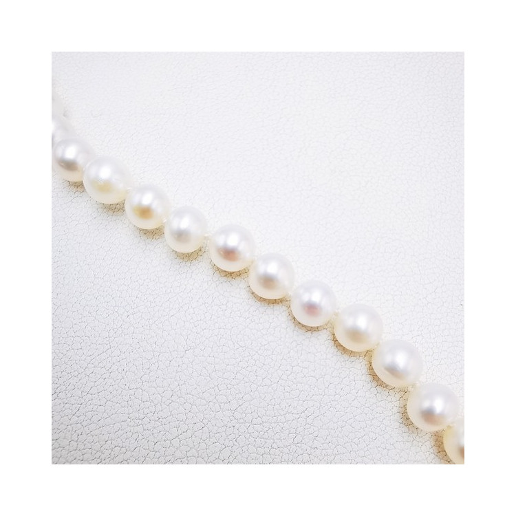 Bracelet de Perles de Culture d'Eau Douce Or Jaune 750 - 18 carats