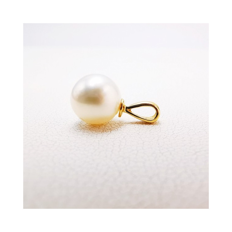 Pendentif Perle Or Jaune 750 - 18 carats