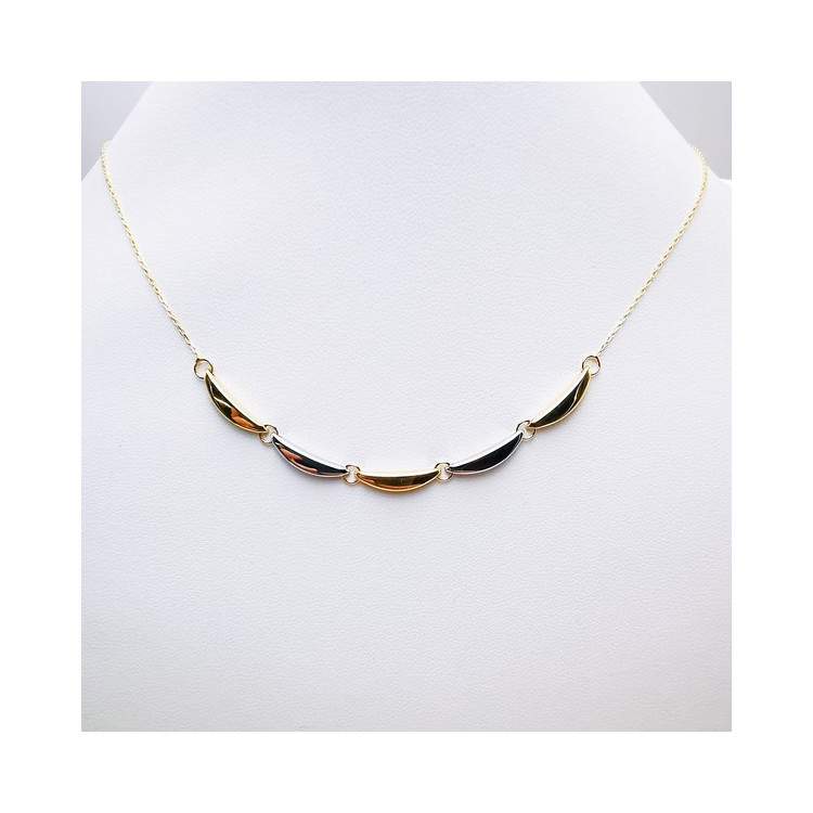 Collier Bicolore Or 750  - 18 carats