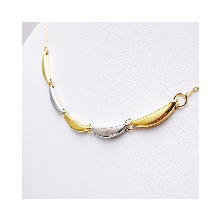 Collier Bicolore Or 750  - 18 carats