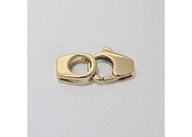 Fermoir En Or Jaune 18 Carats (750/1000) - 4.5mm, Neuf Avec étiquettes, Origine France